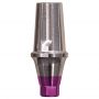 TRU Straight Abutment NP 3.0mm cuff - Titanium, .050 Hex